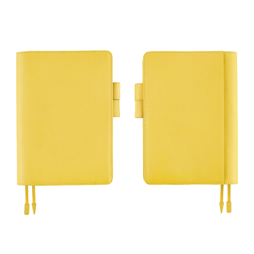 2025 Hobonichi Techo Cousin A5 Cover Only - Leather: Brilliant Yellow |  M.Lovewell