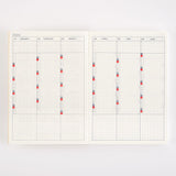 Hobonichi Techo Cousin Book [English/A5/January 2024 Start/Monday Start] :  Office Products 