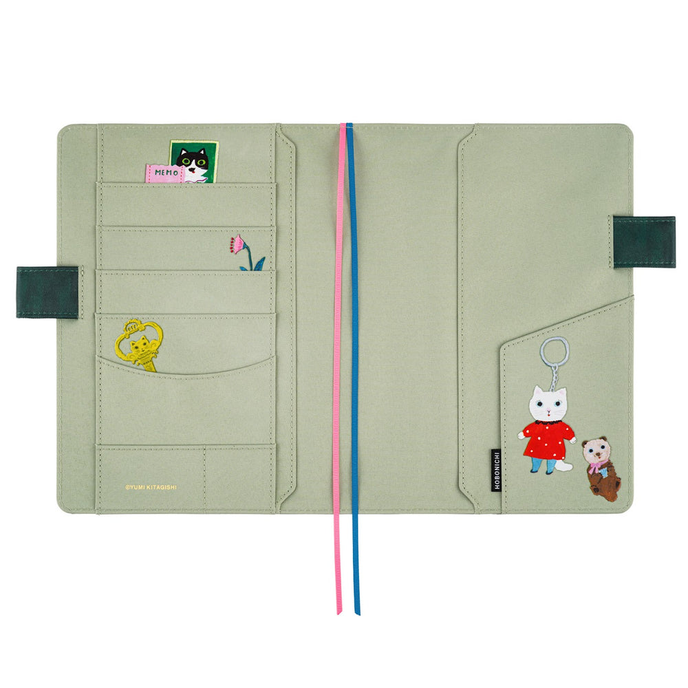 2025 Hobonichi Techo Cousin A5 Cover Only - Yumi Kitagishi: Letter