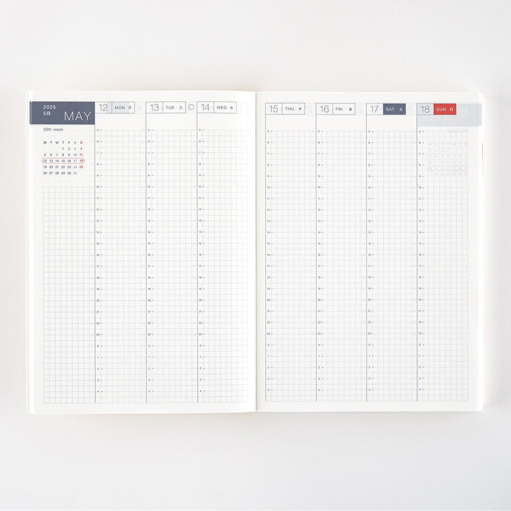 2025 Hobonichi Techo Cousin Planner Book English A5