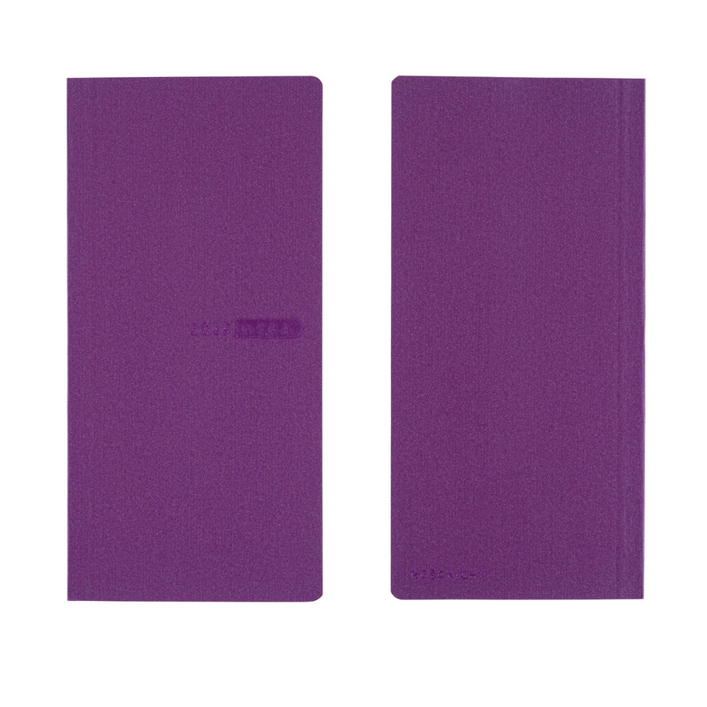 2025 Hobonichi Techo English MEGA Weeks - Sneaker: Rich Purple