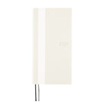 2025 Hobonichi Techo English Weeks - White Line: Ivory