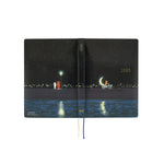 2025 Hobonichi Techo HON A5 English Hardcover Planner Book - Hiroko Kubota: Crescent Moon Delivery