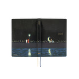 2025 Hobonichi Techo HON A5 English Hardcover Planner Book - Hiroko Kubota: Crescent Moon Delivery