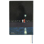 2025 Hobonichi Techo HON A5 English Hardcover Planner Book - Hiroko Kubota: Crescent Moon Delivery