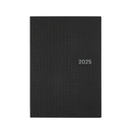 2025 Hobonichi Techo HON A5 English Hardcover Planner Book - Paper Series: Black Gingham