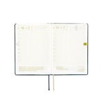 2025 Hobonichi Techo HON A6 English Hardcover Planner Book - Hiroko Kubota: Crescent Moon Delivery