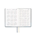 2025 Hobonichi Techo HON A6 English Hardcover Planner Book - Hiroko Kubota: Crescent Moon Delivery