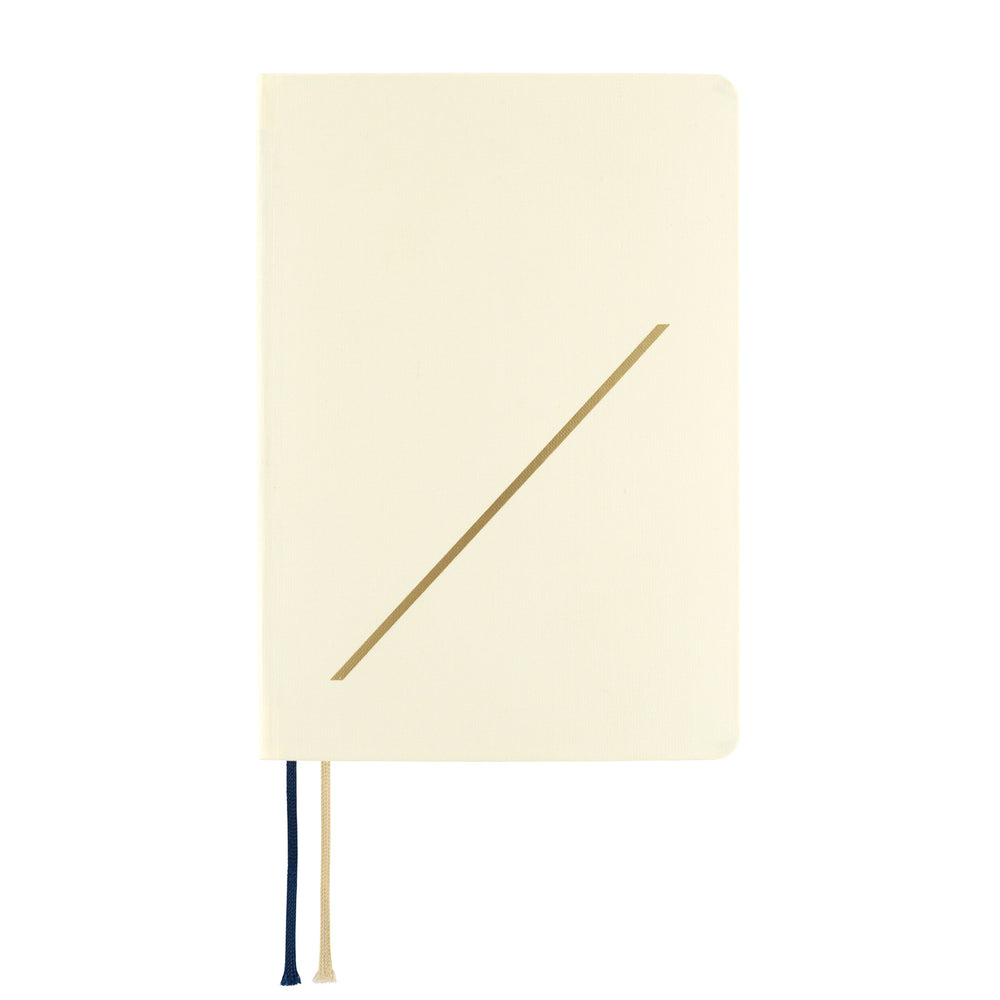 2025 Hobonichi Techo HON A6 English Hardcover Planner Book - Slash (Ivory)