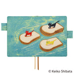 2025 Hobonichi Techo Original A6 Cover Only - Keiko Shibata: Bread floating in the wind