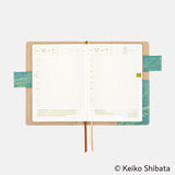 2025 Hobonichi Techo Original A6 Cover Only - Keiko Shibata: Bread floating in the wind