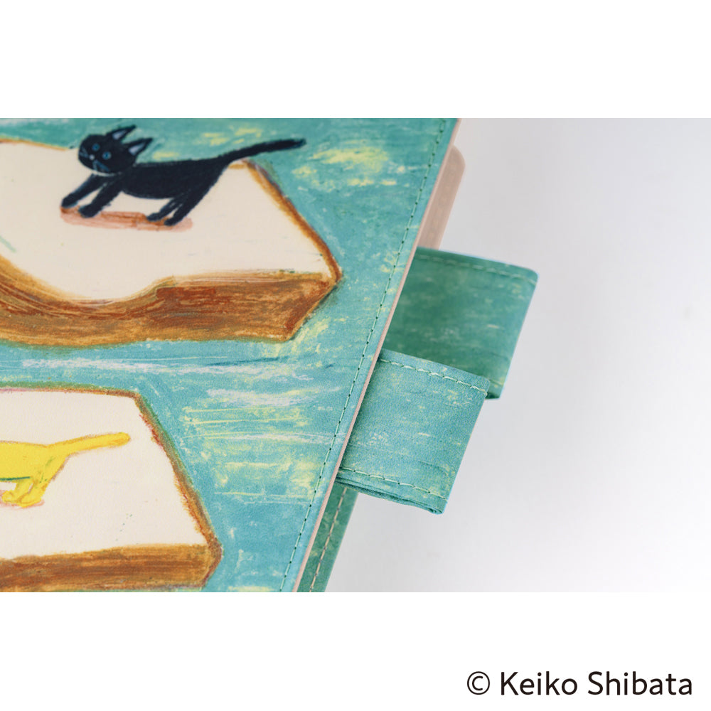 2025 Hobonichi Techo Original A6 Cover Only - Keiko Shibata: Bread floating in the wind