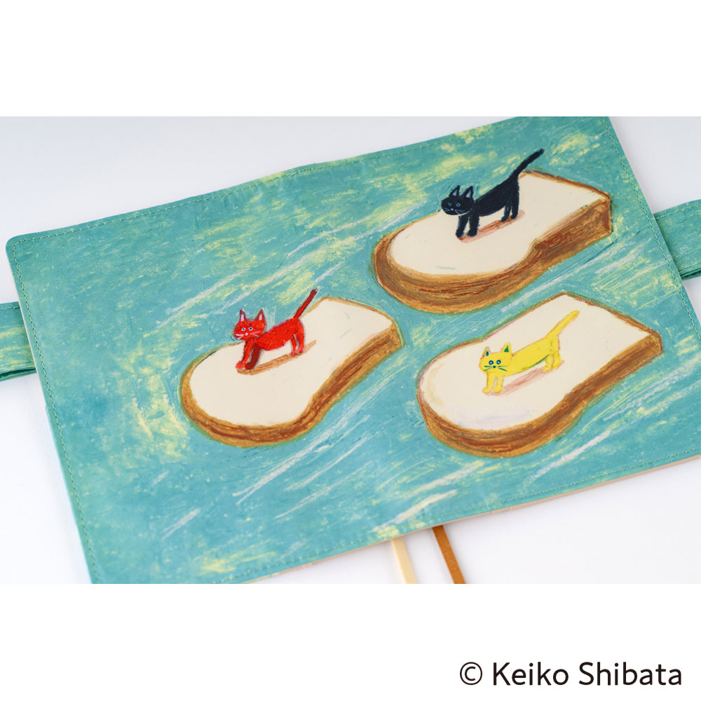 2025 Hobonichi Techo Original A6 Cover Only - Keiko Shibata: Bread floating in the wind