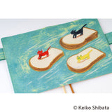 2025 Hobonichi Techo Original A6 Cover Only - Keiko Shibata: Bread floating in the wind