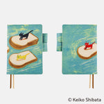 2025 Hobonichi Techo Original A6 Cover Only - Keiko Shibata: Bread floating in the wind