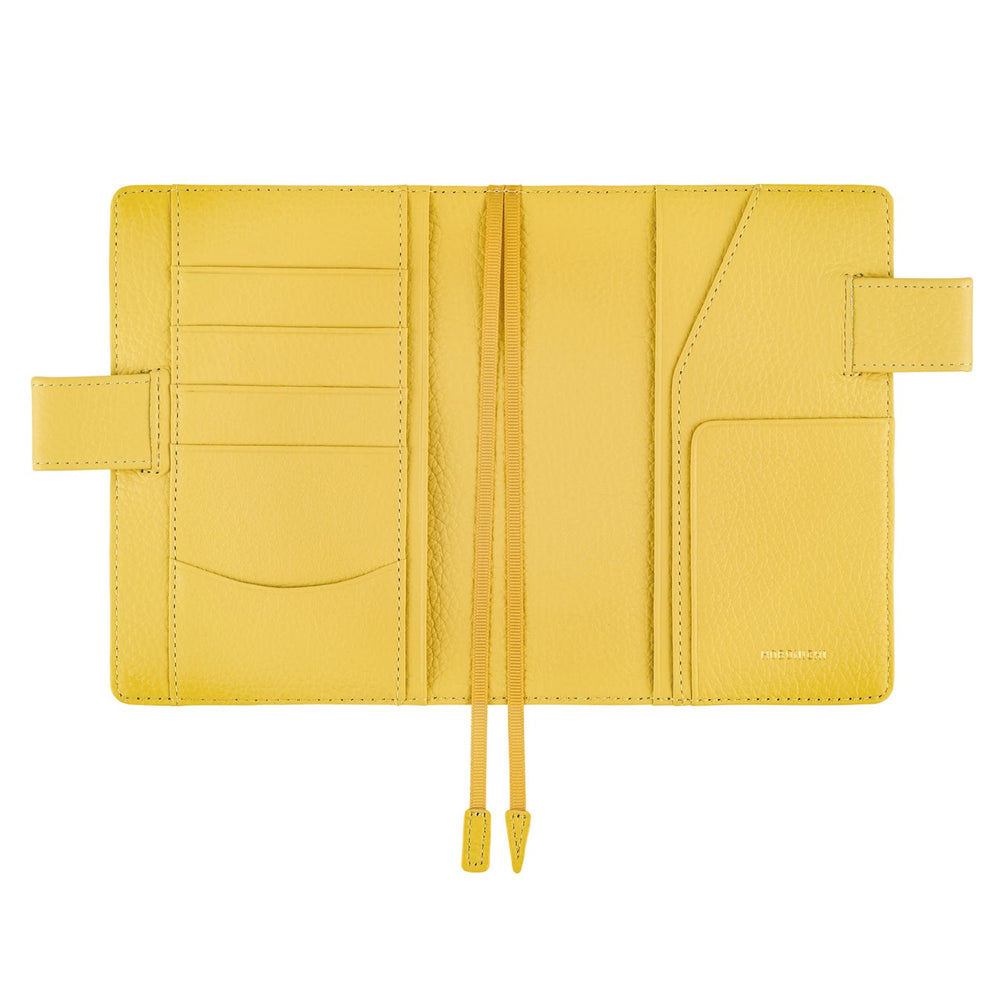 2025 Hobonichi Techo Original A6 Cover Only - Leather: Brilliant Yellow