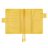 2025 Hobonichi Techo Original A6 Cover Only - Leather: Brilliant Yellow