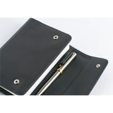 2025 Hobonichi Techo Original A6 Cover Only - Leather: Charcoal Gray