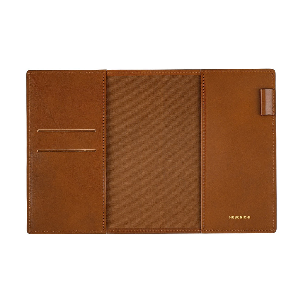 2025 Hobonichi Techo Original A6 Cover Only - Leather: Taut (Brown)