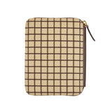 2025 Hobonichi Techo Original A6 Cover Only - Taut Zipped (Café au Lait Plaid)