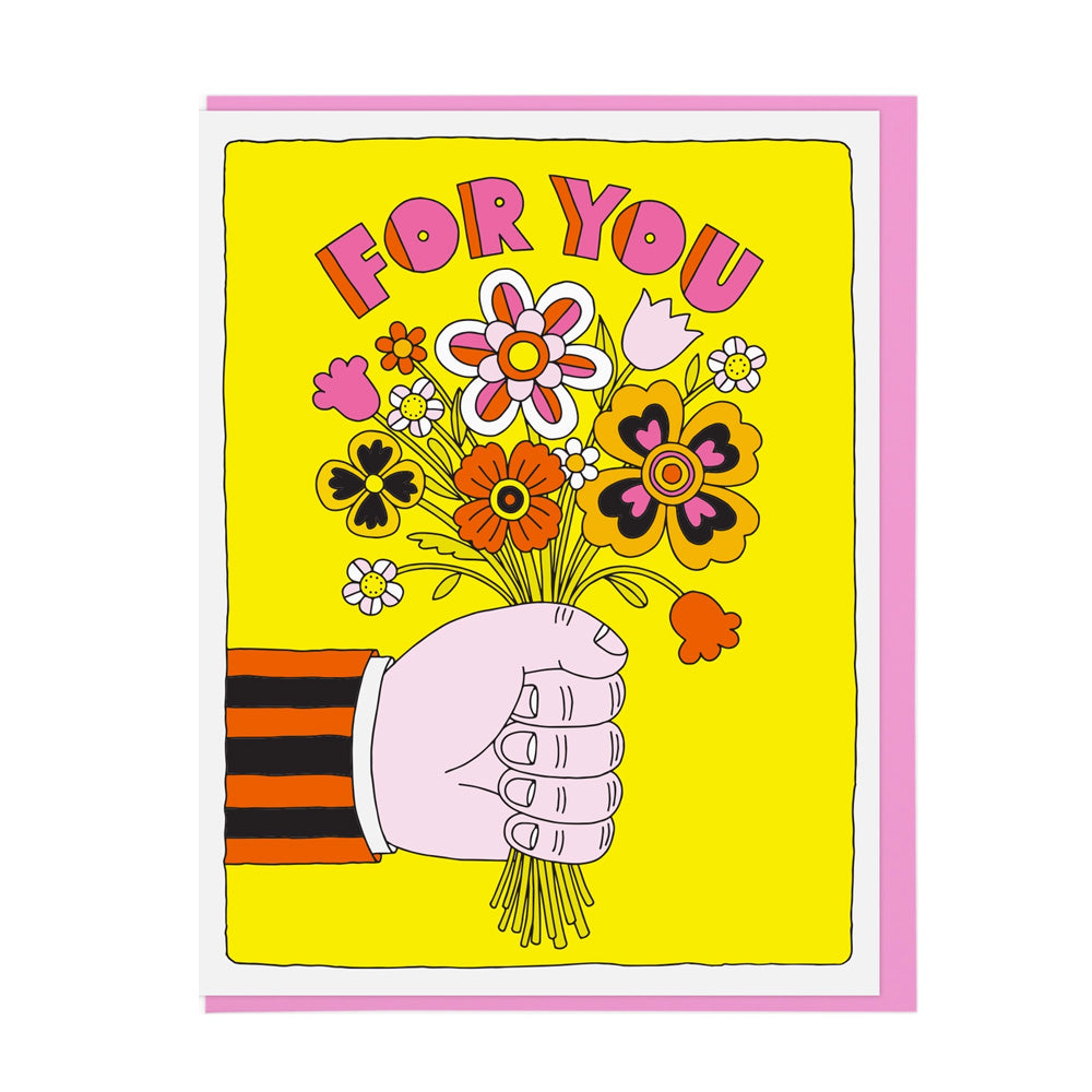 For You Flowers Card