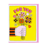 For You Flowers Card