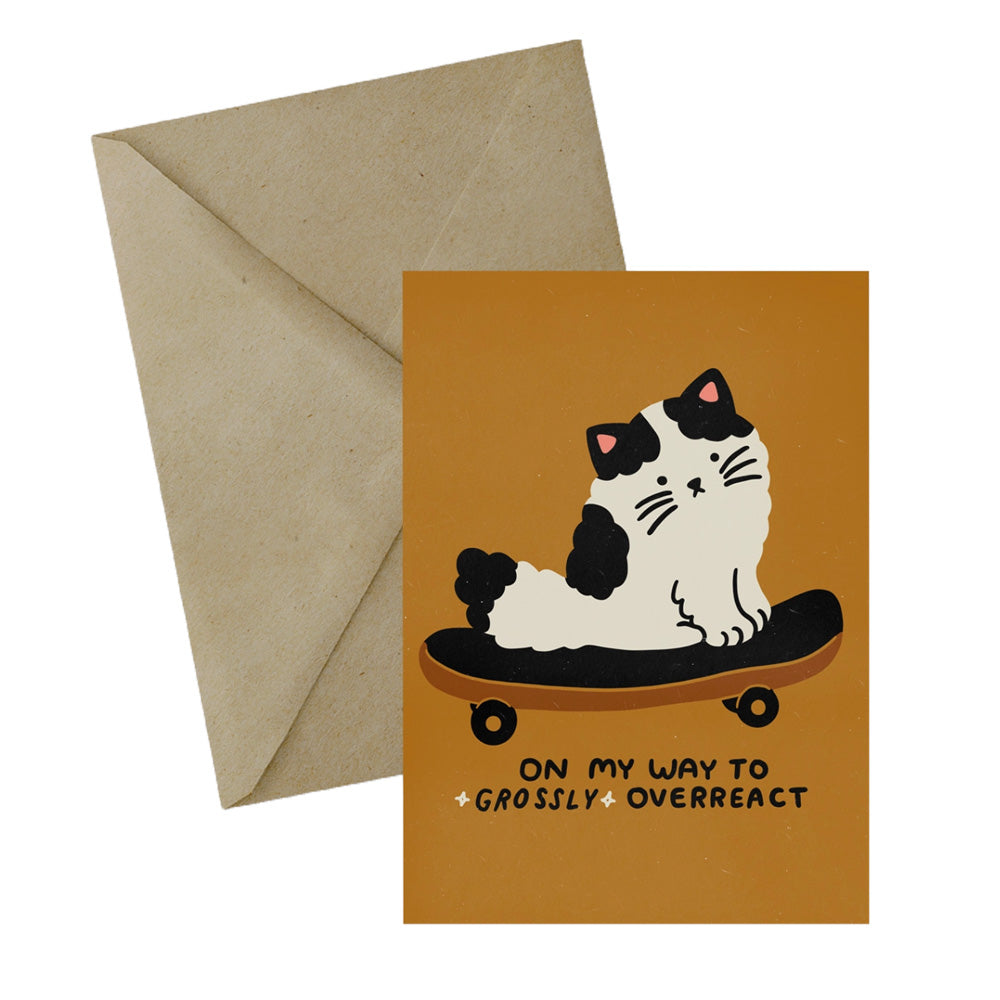 Overreact Card