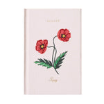 Birth Month Mini Embroidered Journal - August