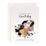 Panda New Parents Card