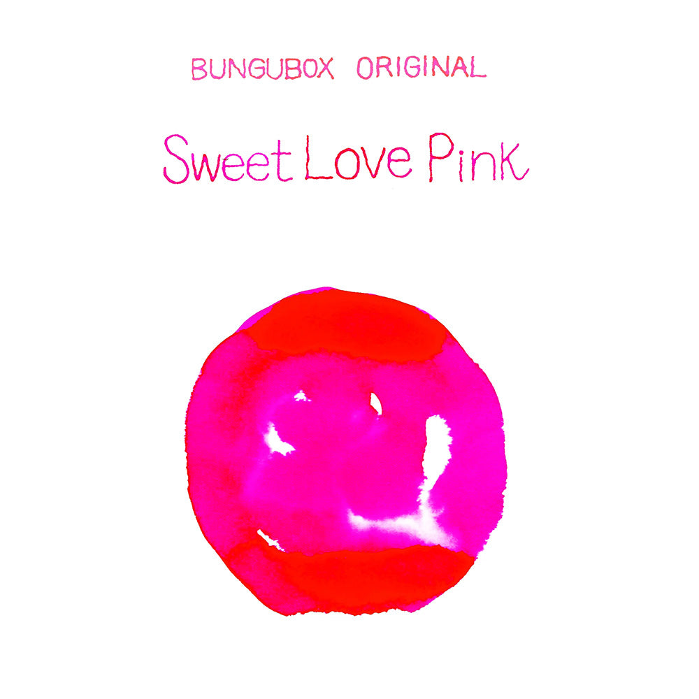 Bungubox Fountain Pen Ink - Sweet Love Pink