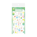 Furukawashiko Clear Sticker Sheet - Seal and Cream Soda