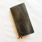 Galen Leather Hobonichi Weeks Planner Cover - Crazy Horse Smoky