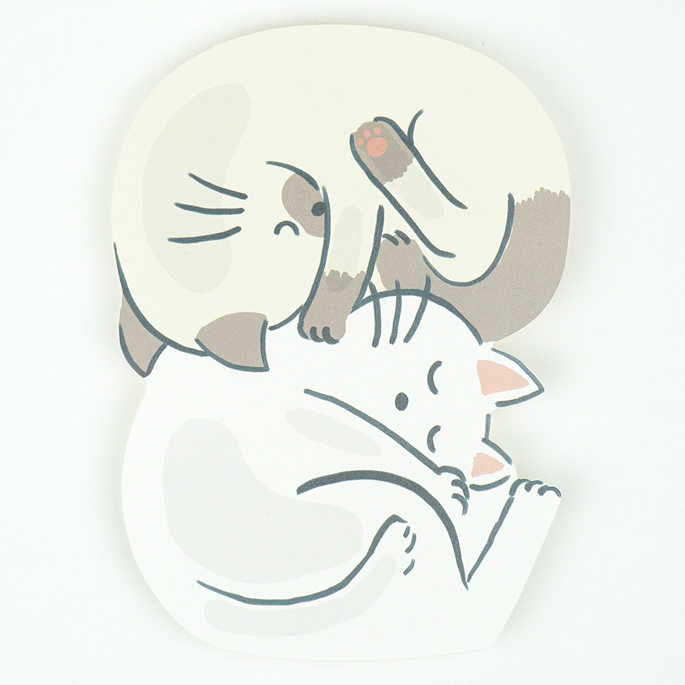 Gyugyu Letter Set - Two Cats