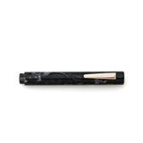 Hightide Attaché Marbled Fountain Pen - Black