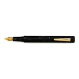 Hightide Attaché Marbled Fountain Pen - Black