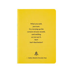 Hobonichi Fireside Chat Notebook - Blank (B7 Size)