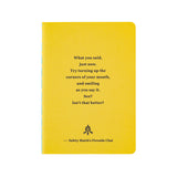 Hobonichi Fireside Chat Notebook - Blank (B7 Size)