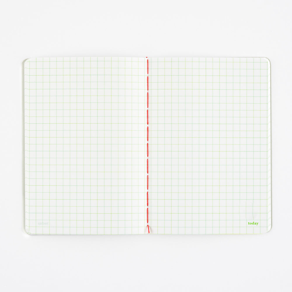 Hobonichi Fireside Chat Notebook - Graph (B7 Size)