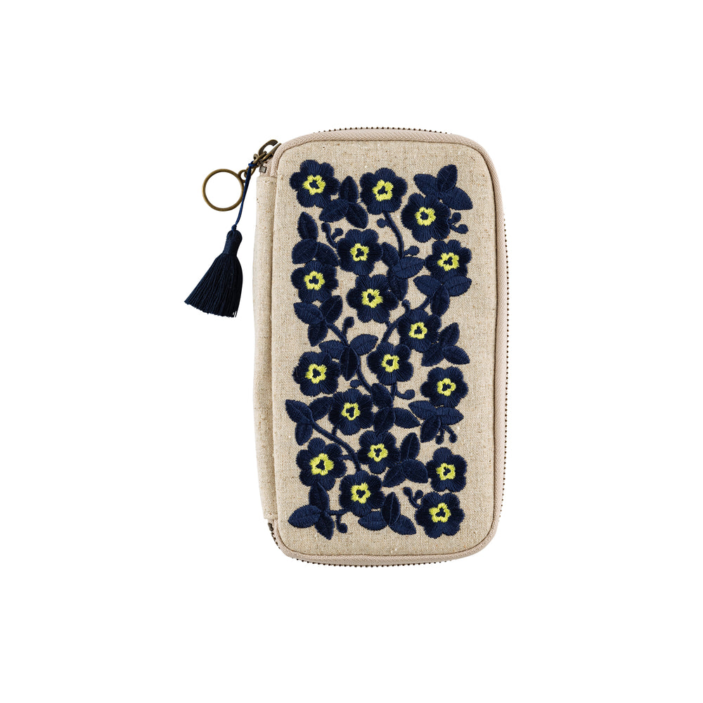 Hobonichi Small Drawer Pouch (Ukrainian Flowers)