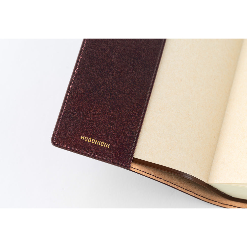 Hobonichi Techo 5-Year A6 Cover Only - Dark Cherry