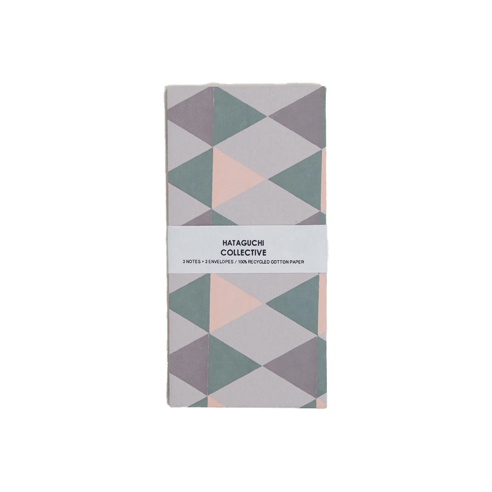 Large Envelope with Notecard Set of 3 - Pierrot Grey Mix