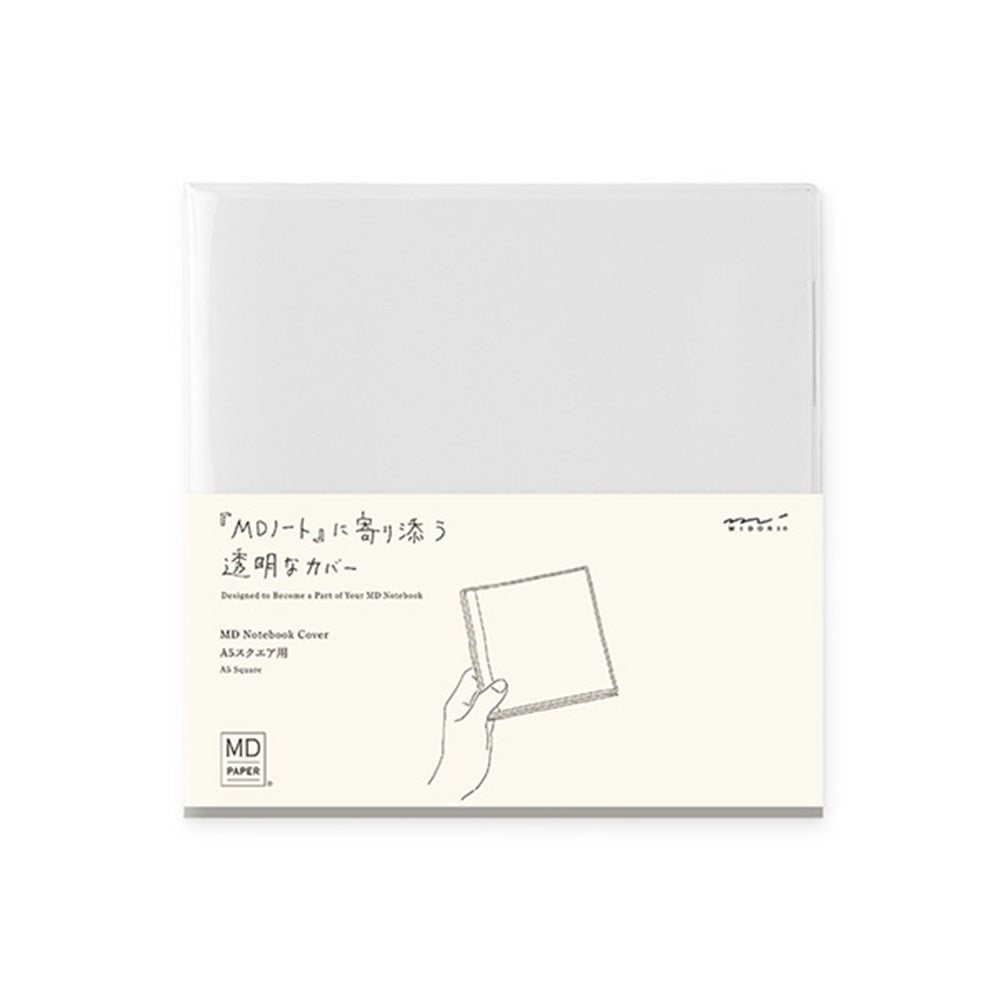MD A5 Square Notebook Clear Cover