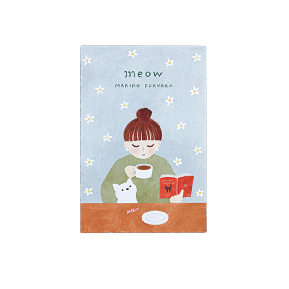 Mariko Fukuoka Postcard Set - Meow