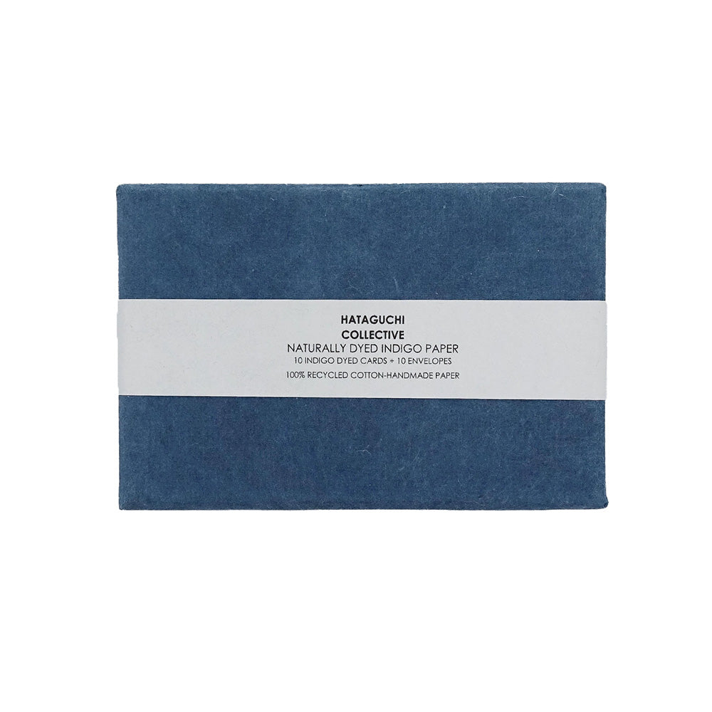 Natural Dyed Indigo Boxed Card Set