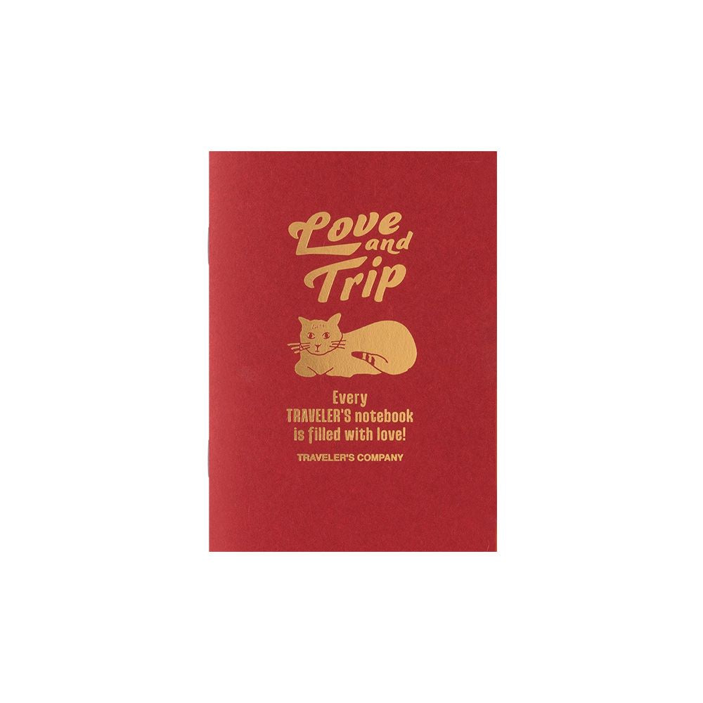 PRE-ORDER Traveler's Notebook Limited Edition - Passport - Love and Trip - Blank Refill
