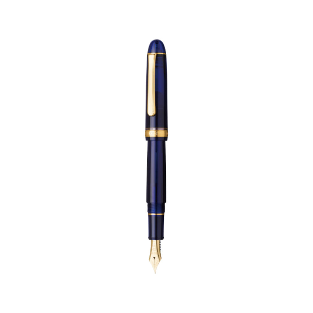 Platinum 3776 Century Fountain Pen - Chartres Blue with Gold