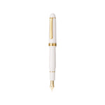 Platinum 3776 Century Fountain Pen - Chenoneau White with Gold