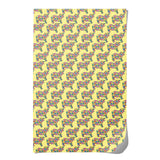 Star Hippos Wrapping Paper Sheet