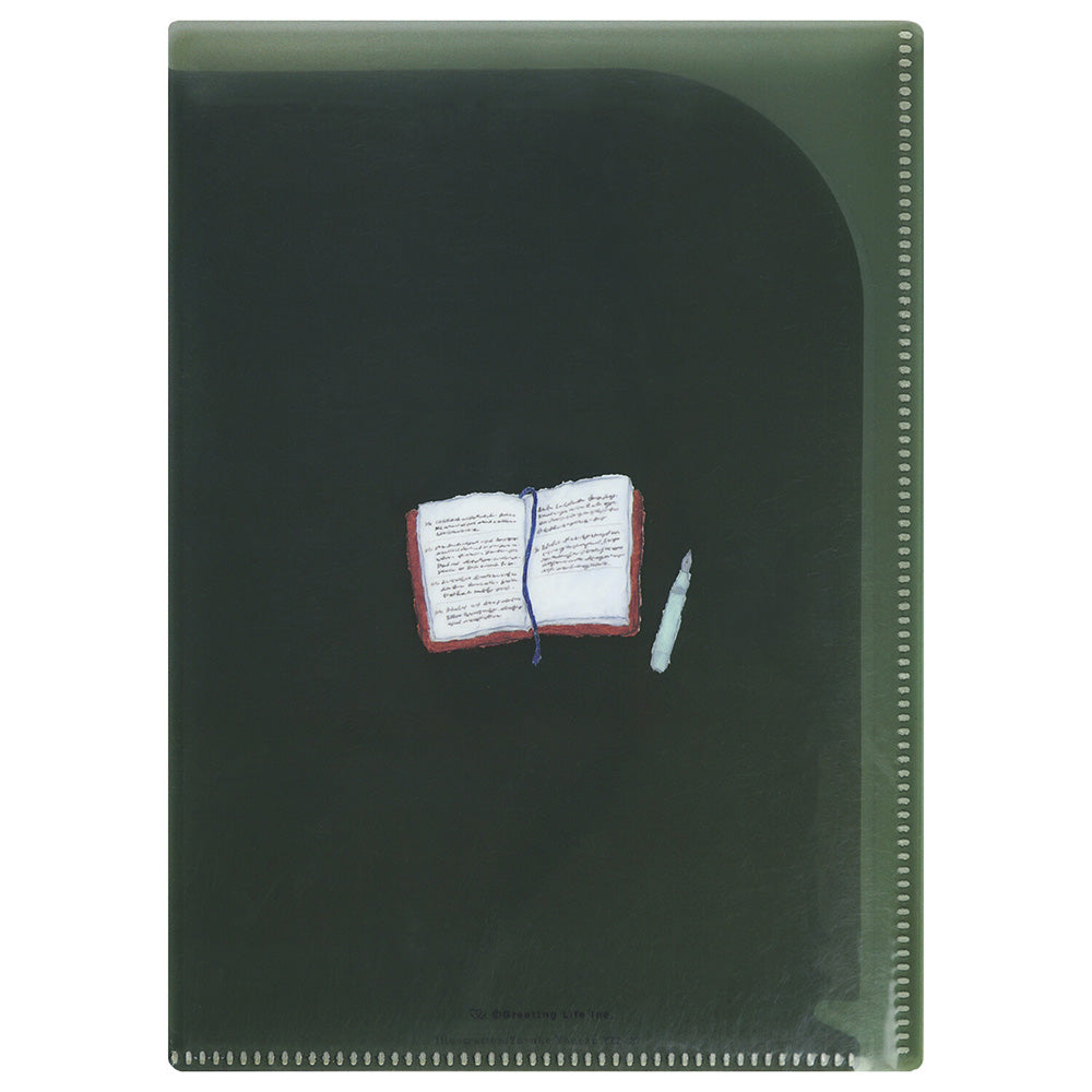 Stationery Supplies A5 6 Pocket Clear Folder