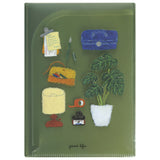 Stationery Supplies A5 6 Pocket Clear Folder